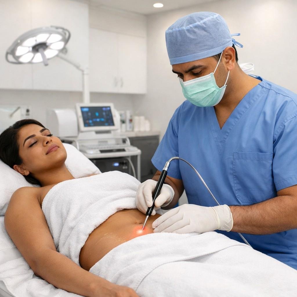 Laser liposuction in Pimple Saudagar